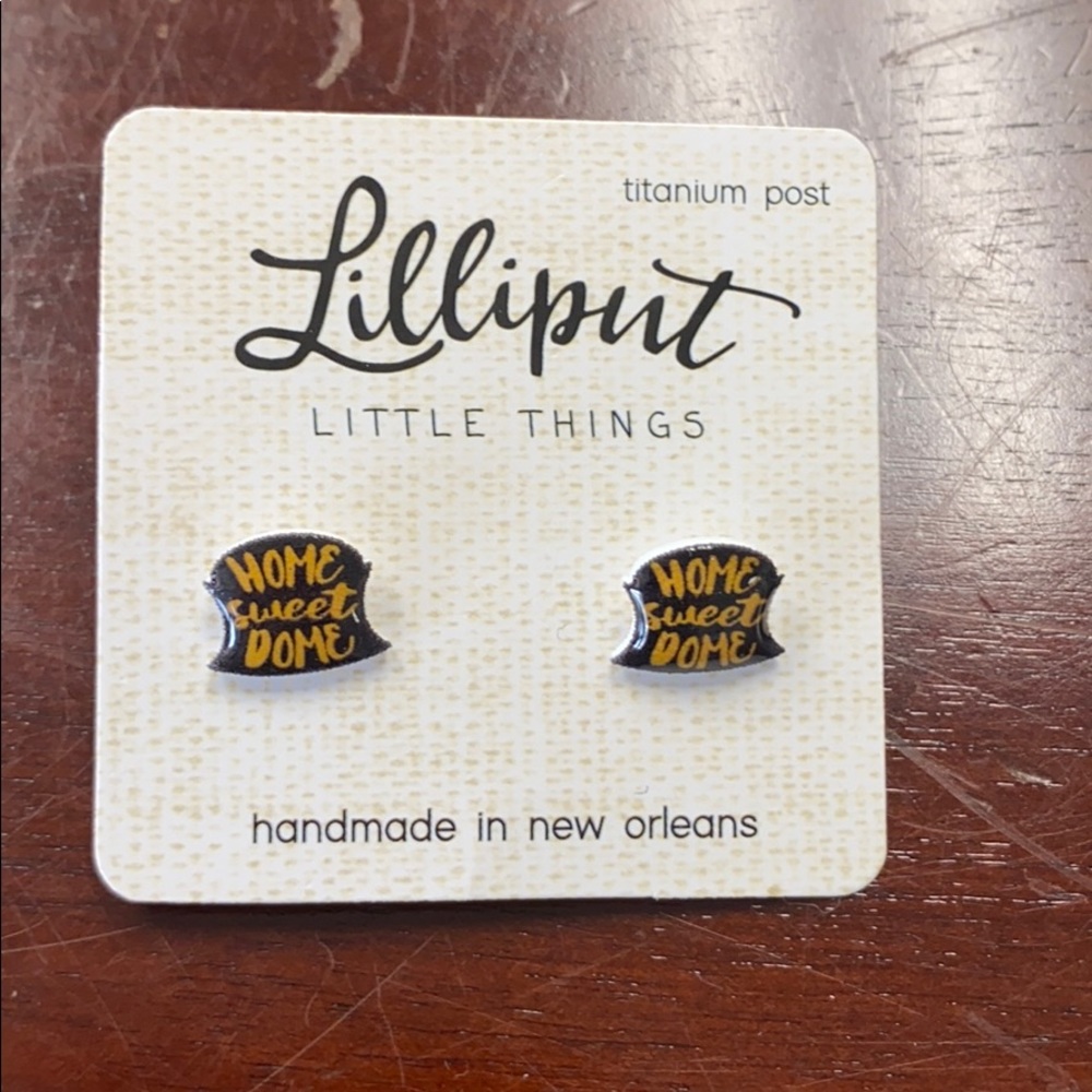 NOLA Superdome stud earrings